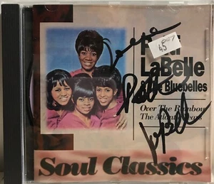 MUSIC CD IN CASE (COVER SIGNED) - PATTI LABELLE AND THE BLUEBELLES - OVER THE... - Picture 1 of 2