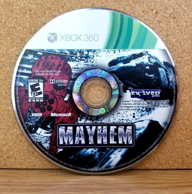 Mayhem 3D, Xbox 360