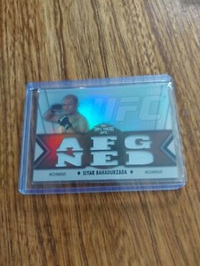 UFC KNOCKOUT 2013 TRIPLE THREADS CARD OF SIYAR BAHADURZADA!!!  SEPIA  /27 SP!!!