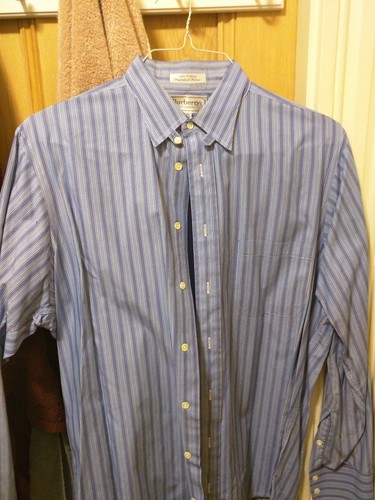 Camicia elegante burberry vintage uomo 16 34