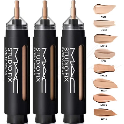 MAC Studio Fix Every-Wear All-Over Face Natural Matte Finish Pen 12 ml *AUSWAHL* - Bild 1 von 4