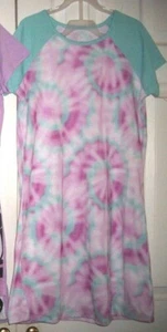 {SAVE 10%} Girls Spring/Summer NIGHTGOWN 14-16 Purple Tie Dyed, PAJAMAS - Picture 1 of 3