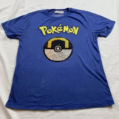 Pokemon T-Shirt Boys Youth 11-12 Short Sleeve Poke ball - Image 1 of 4