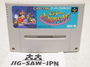 Nintendo Mickey's Magical Adventure Super Famicom SFC SNEC Tested from Japan - Picture 1 of 5