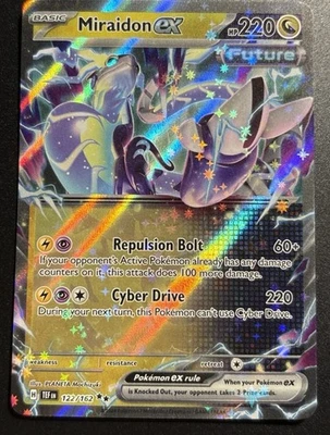 Miraidon Ex 122/162 Sv05: Temporal Forces Holo Pokémon TCG Near Mint - Image 1 of 2