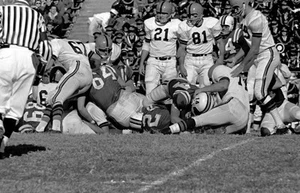 Dick Shiner diapositiva 35 mm originale 24 novembre 1962 Maryland VS Virginia - Foto 1 di 3