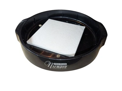 NuWave Pro Forno Preto Peças de Reposição Base Inferior Panela Bandeja de Gotejamento Nova Caixa Aberta - Imagem 1 de 3