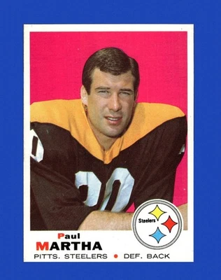 1969 Topps Set-Break #224 Paul Martha NR-MINT *GMCARDS* - Image 1 of 2