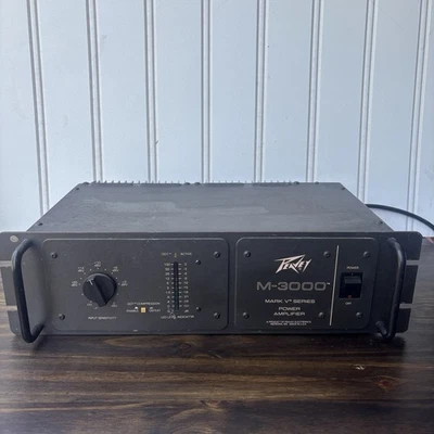 AMPLIFICADOR DE POTENCIA DDT Compresión PEAVEY M3000 M 3000 Mark Serie V EE. UU. Foto 1 de 4