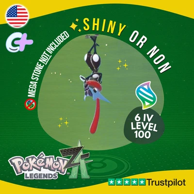 Mega Greninja Shiny or Non ✨ 6 IV Pokémon Legends Z-A Battle Ready ZA Z A - Image 1 of 4