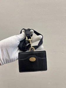 GUCCI ID cordino collare tracolla porta carte linea sherry tela GG monogramma PVC - Foto 1 di 7