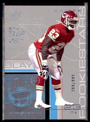2001 Upper Deck SPx Derrick Blaylock Chiefs 139 /999 - Image 1 of 2