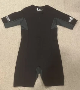 Kutting Weight Loss The Sauna Suit Adult L Exercise Neoprene Sweat Black - Picture 1 of 4