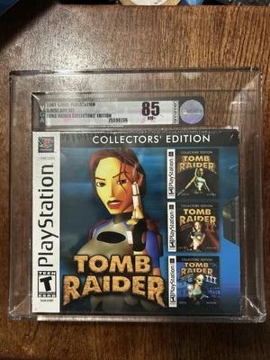 Tomb Raider Collector's Edition Trilogy PlayStation 1 PS1 NEW VGA 85 NM - Image 1 of 4