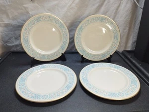 Royal Doulton Hampton Court Salad Plates 8" Wide, One Has A Tiny Chip On The... - Picture 1 of 9