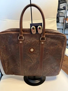 BADDIE BUNDLE: RARE Valentino Garavani Briefcase/Tote w/ Givenchy Clip Ons - Picture 1 of 4