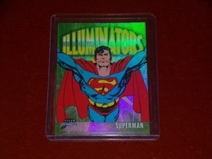 2025 Fleer Brilliants Superman Illuminators Green 09/25 Superman - Picture 1 of 4