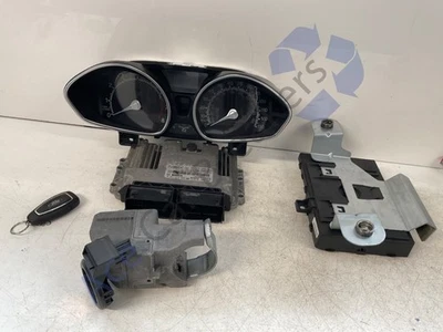 Ford Ecosport B515 12-17 1L Ecoboost M1JH Keyless Engine ECU Kit  See Notes - Image 1 of 4
