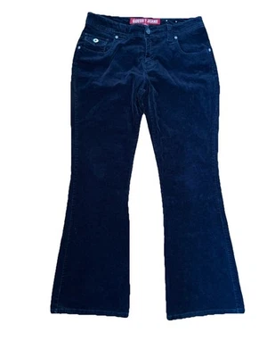 Pantalones de pana Guess Jeans vintage negros acampanados para mujer talla 29 Foto 1 de 4
