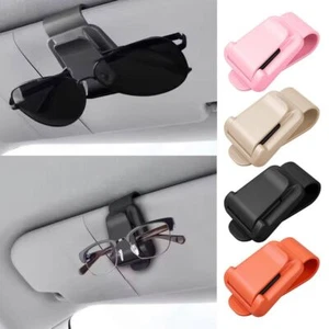 Fashion Car Visor Sunglasses Holder For Truck Vehicle - Picture 1 of 17