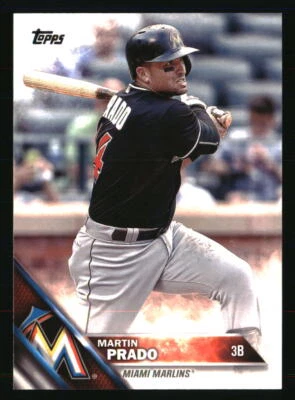 Martin Prado 2016 Topps #487 BASEBALL Card - Image 1 of 2