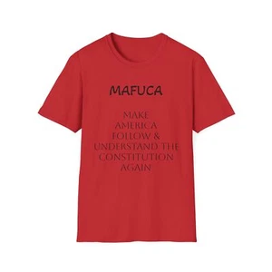Unisex Softstyle T-Shirt Make America Follow & Understand The Constitution Again - Bild 1 von 5