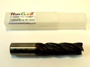 Nuevo en caja Hanita WavCut II TF623V25078 recubierto TiAlN molino final M42: φ1" corte y vástago - Imagen 1 de 4