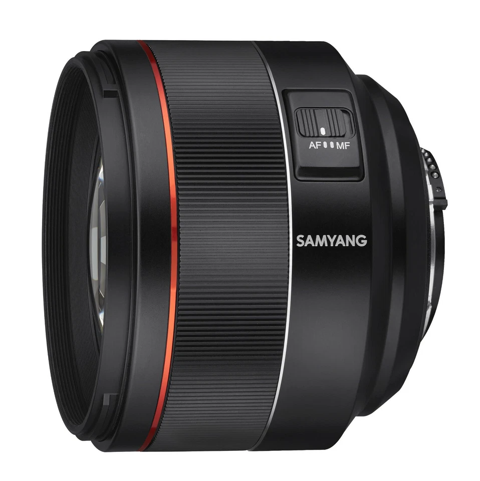 Samyang AF 85mm F1.4 High Speed Lens for Nikon F Mount - SYIO85AF-N - Image 1 of 4