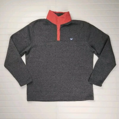 Pullover Southern Marsh con cremallera de cuarto para hombre gris medio Fieldtec 1/4 a presión al aire libre Foto 1 de 4