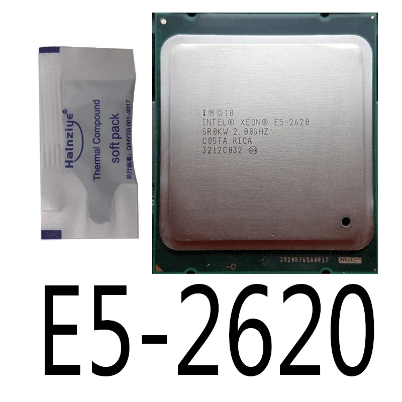 Intel Xeon E5-2620 E5 2620 2.0GHz 6-Core 15M LGA2011 CPU Processor - Image 1 of 1