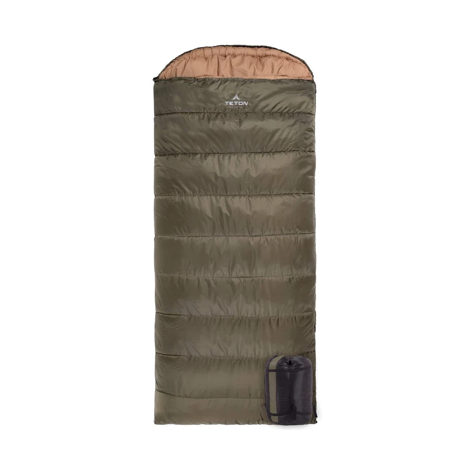 TETON Sports Celsius XXL Sleeping Bag; Great for Family Camping; Free Compres... - Image 1 of 4