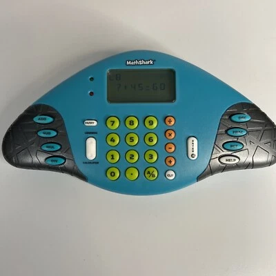Educational Insights Math Shark Electronic Handheld Interactive Learning Game - Image 1 of 4