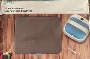 NEW Nicapa Mat for Cricut EasyPress 2, 20" x 16" Gray Heat Press Durable Mat - Picture 1 of 4