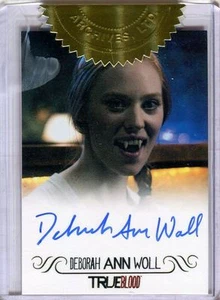 2012 Deborah Ann Woll  TRUE BLOOD Dealer Incentive Card Autograph Jessica Hamby - Picture 1 of 2