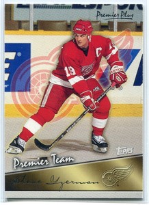 1999-00 Topps Premier Plus Premier Team 7 Steve Yzerman