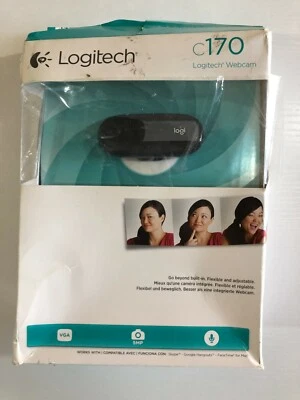 Logitech - C170 - BLACK WEBCAM - New - Image 1 of 4