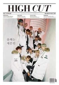 High Cut Korea Magazine Vol.208, 2017 October Seventeen Cover, KSTAR, K POP - Picture 1 of 1