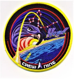 SpaceX Crew-9 Dragon Mission patch + sticker NASA Cardman Hague Wilson Gorbunov - Picture 1 of 4