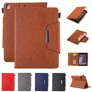Leather Wallet Smart Case Stand Cover For iPad 10th 9th 8th Air 5/4 Pro 12.9/11 - Picture 1 of 64