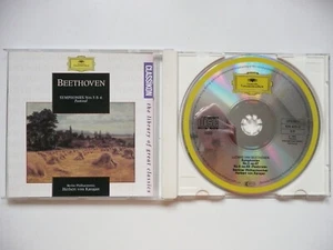 Karajan conducts Beethoven Symphonies Nos 5 & 6 BPO DG 439 403 CD - Picture 1 of 1
