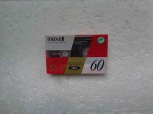 Vintage Audio Cassette MAXELL SX II 60 * Rare From 1991 * - Photo 1/3