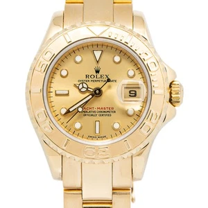 Rolex Yacht-Master 169628 MINT Automatic 18k YG Champagne Dial Unisex 29mm - Picture 1 of 6