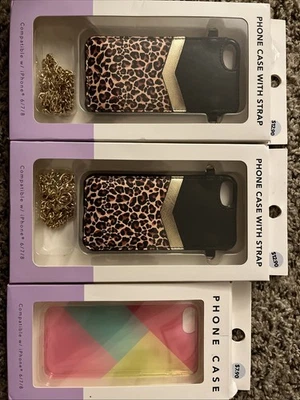 SET OF 3 Forever 21 Phone Cases Compatible With iPhone 6/7/8 Free shipping - Image 1 of 4