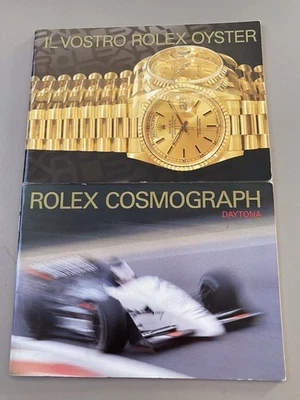 Libretti Rolex Daytona + Vostro Rolex Oyster Anno 2000 Italia - Immagine 1 di 4
