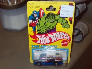 VINTAGE HOT WHEELS SILVER SURFER VAN THE HEROES RARE MARVEL AVENGER NEW MOC 1980 - Picture 1 of 17