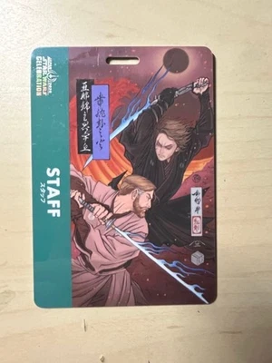Star Wars Celebration 2025 Staff Badge  For Staff only from Japan in limited - Image 1 of 2
