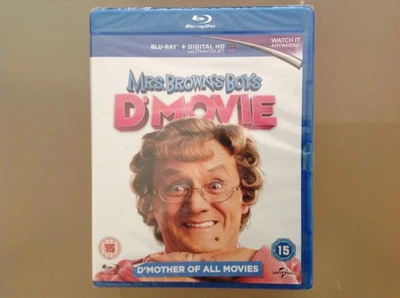 MRS BROWN'S BOYS D'MOVIE BLU-RAY - BRAND NEW AND SEALED - Image 1 of 2