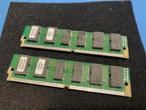 2x 16MB 4Mx36 FPM 72-Pin Parity 60ns 70ns Fast Page Mode SIMM Memory RAM 4x36 - Picture 1 of 4