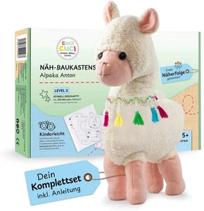 CUCICUCI Nähset Alpaka Anton – Kreativspaß für Kinder ab 5 Jahren - Bild 1 von 5