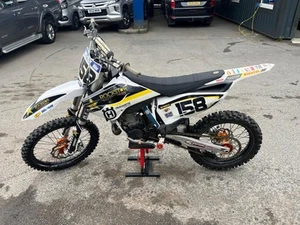 HUSQVARNA TC 125 CC LOADED BIKE MX MOTOCROSS OFF ROAD BIKE KTM 2 STROKE - Picture 1 of 14